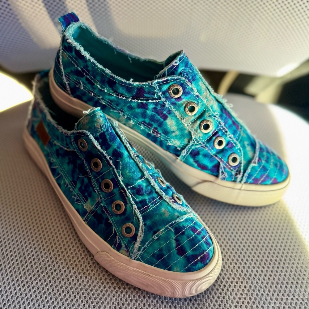 BLOWFISH Tie Dye Laceless Slip On Sneakers Sz. 8